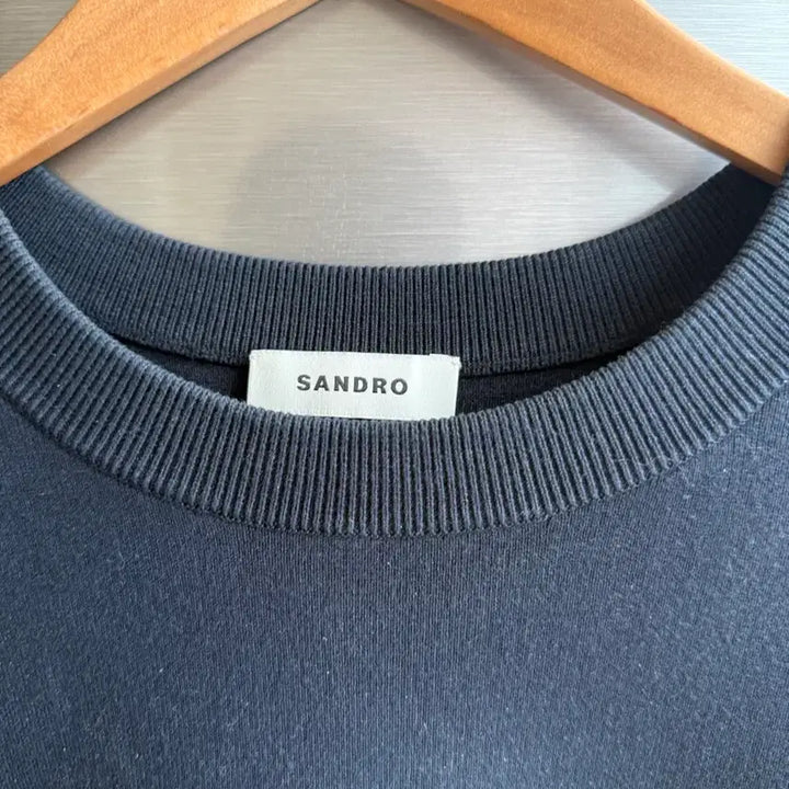 [BUNJANG] Sandro Flower Knit Sweatshirt XL / 산드로 플라워 니트 맨투맨 XL