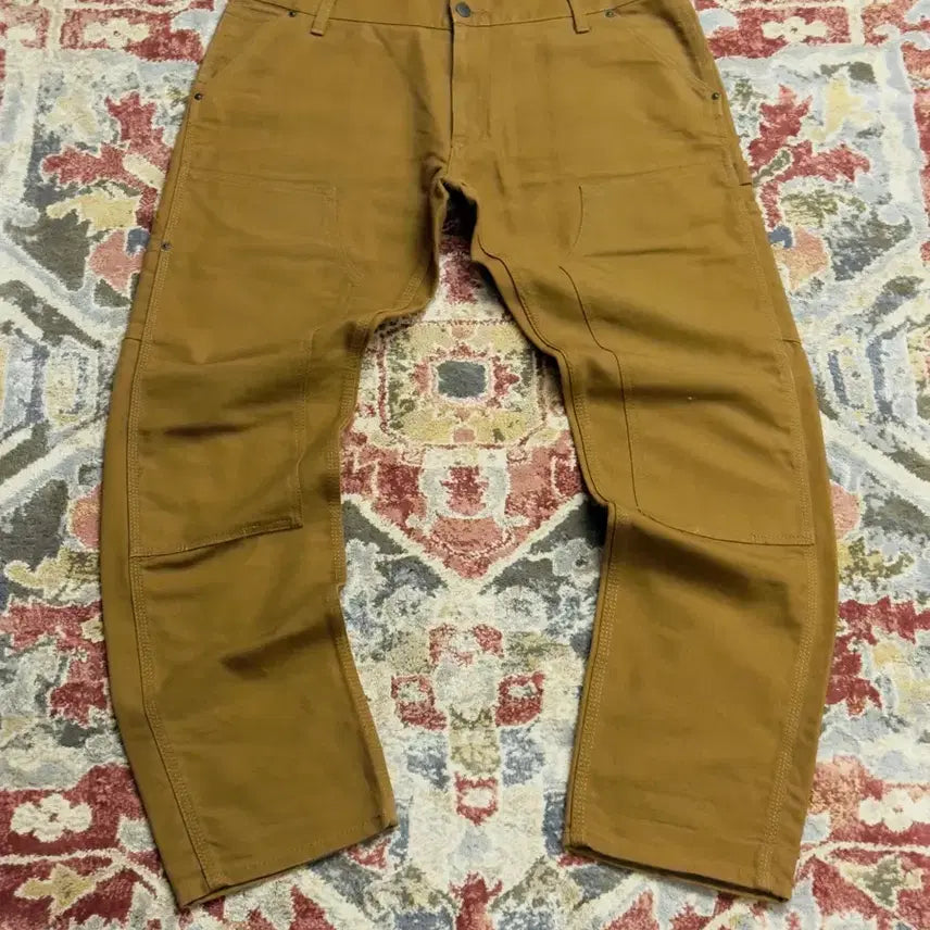 [BUNJANG] Carhartt WIP Lincoln Double Knee Pants Hamilton Brown 34x32 / [칼하트WIP] 링컨 더블니 팬츠 해밀턴 브라운 34