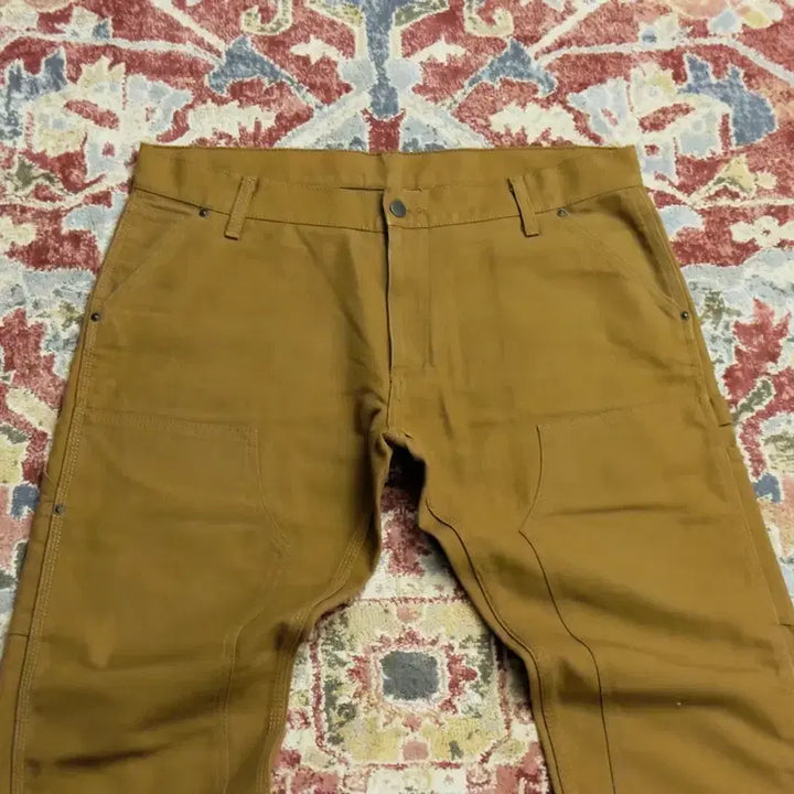 [BUNJANG] Carhartt WIP Lincoln Double Knee Pants Hamilton Brown 34x32 / [칼하트WIP] 링컨 더블니 팬츠 해밀턴 브라운 34