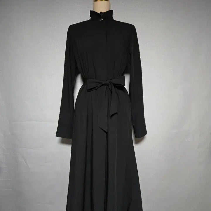 [BUNJANG] Vera Wang Black Spandex Long Dress / 베라왕 블랙 스판 롱원피스