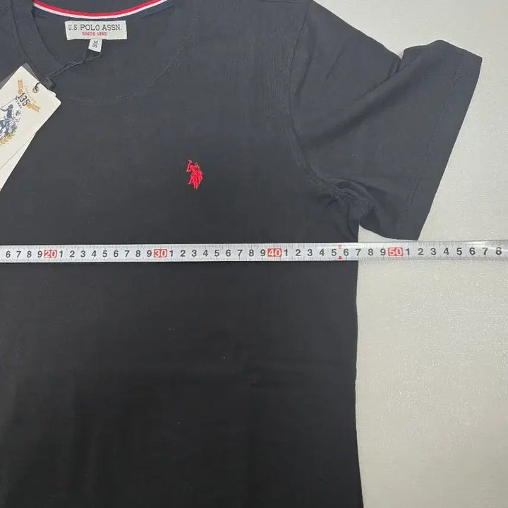 [BUNJANG] U.S. Polo Assn. Black Short Sleeve T-Shirt - Medium (New) / U.S.폴로 어씬 블랙 반팔 티셔츠 M 새상품