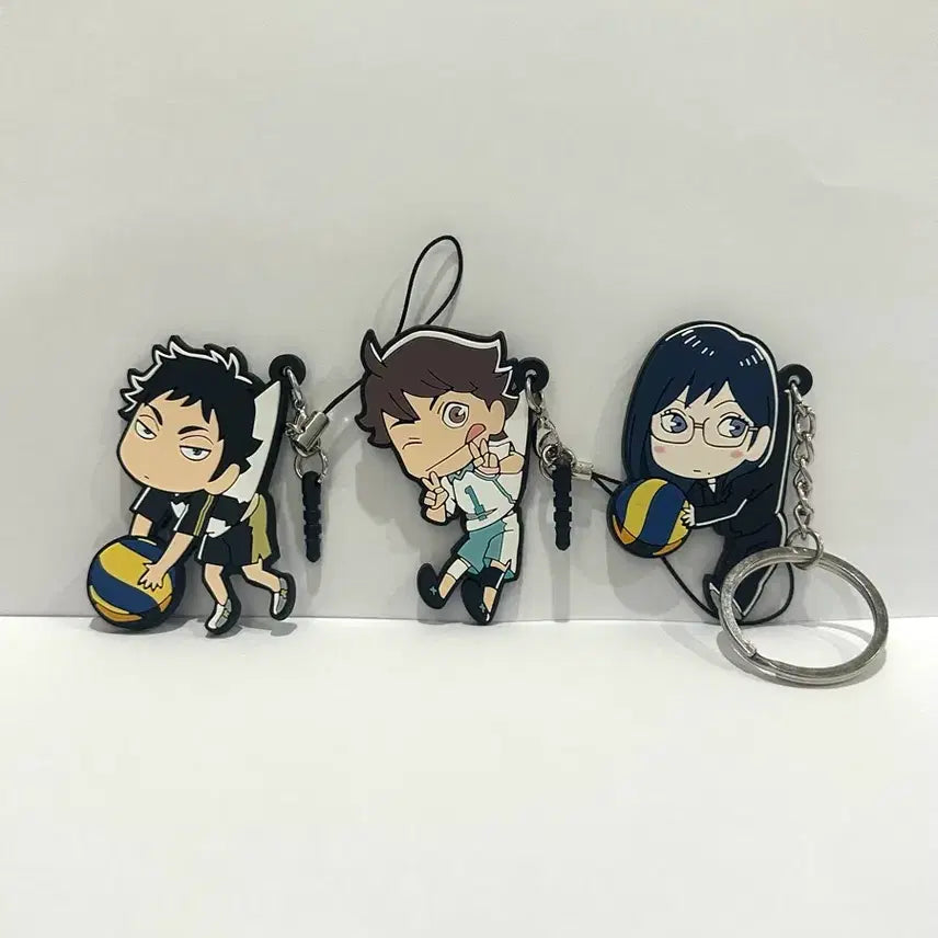 [BUNJANG] Haikyuu!! Keychain Bundle Set / 하이큐 키링 일괄판매