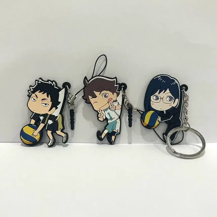 [BUNJANG] Haikyuu!! Keychain Bundle Set / 하이큐 키링 일괄판매