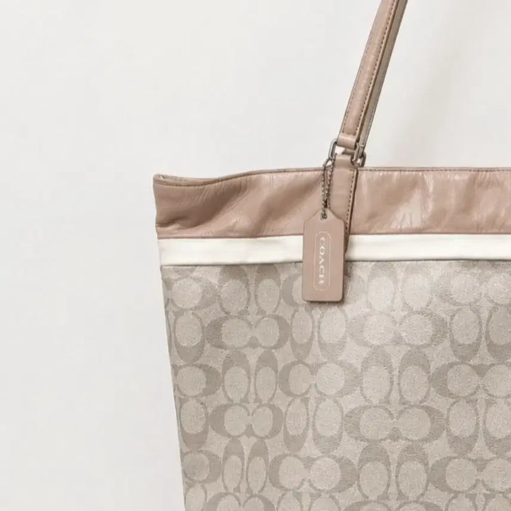 [BUNJANG] Coach Signature Leather Shoulder Bag / 정품 코치 시그니처 가죽 숄더백 품질보증서 있음
