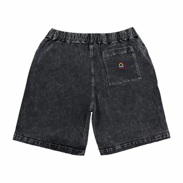 [BUNJANG] Deus Ex Machina Washed Denim Shorts Black L / 데우스 엑스 마키나 워싱 데님 쇼츠 반바지 블랙 L