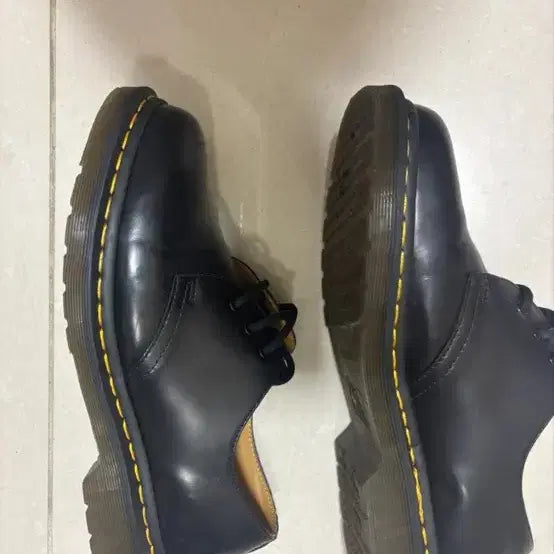 [BUNJANG] Dr. Martens 1461 Black Leather Derby Shoes / 닥터마틴 1461 250