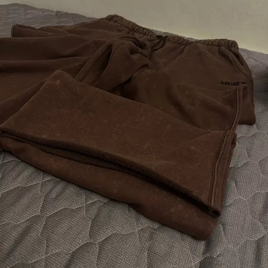 [BUNJANG] HDEX Training Pants Brown 2XL (Custom Cut) / HDEX 에이치덱스 트레이닝 팬츠 브라운 2xl 커팅