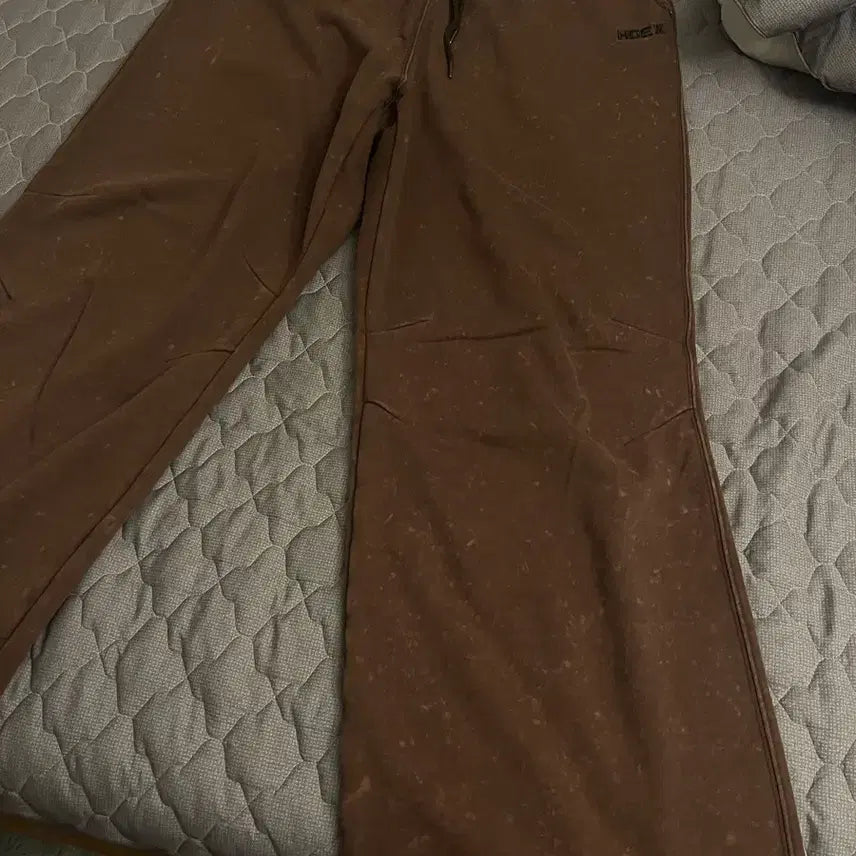 [BUNJANG] HDEX Training Pants Brown 2XL (Custom Cut) / HDEX 에이치덱스 트레이닝 팬츠 브라운 2xl 커팅