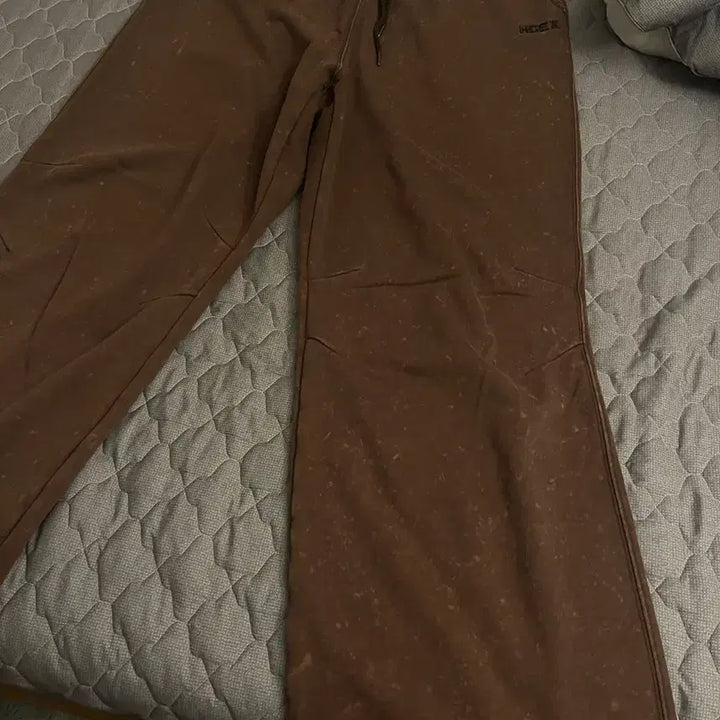 [BUNJANG] HDEX Training Pants Brown 2XL (Custom Cut) / HDEX 에이치덱스 트레이닝 팬츠 브라운 2xl 커팅