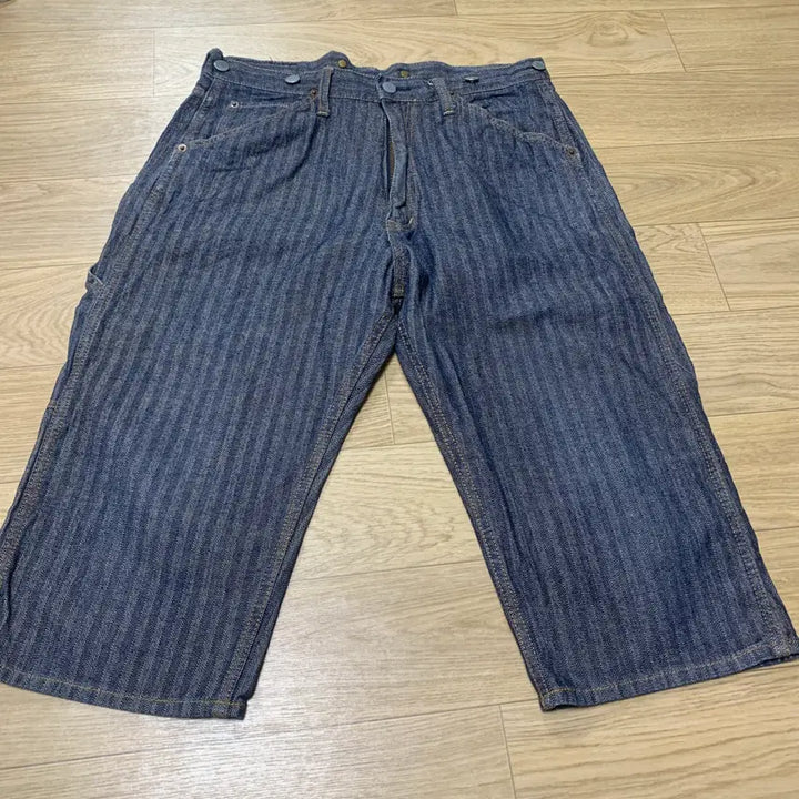 [BUNJANG] Hysteric Glamour Kinky Hickory 7/10 Length Denim Pants / 30)히스테릭글래머 Kinky 히코리 7부 데님