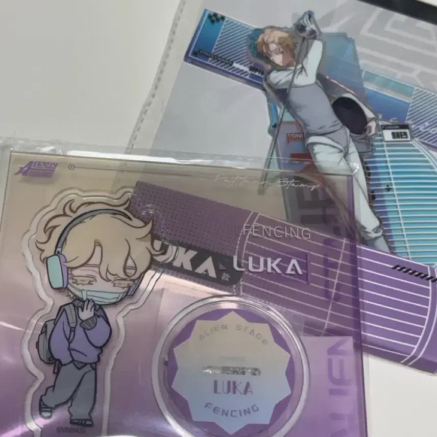[BUNJANG] A-Stage Luca Sport Acrylic Bundle Set (Sealed) / 에이스테 루카 스포츠 아크릴 미개봉 일괄