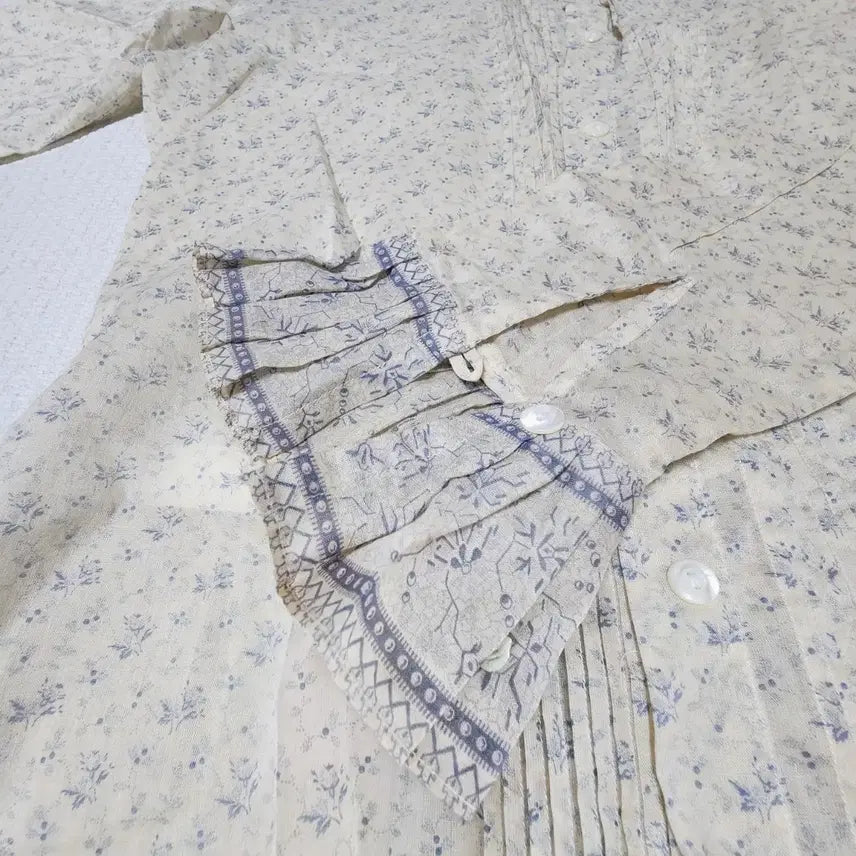 [BUNJANG] Ralph Lauren Floral Pattern Shirt Blouse / 랄프로렌 서츠 블라우스