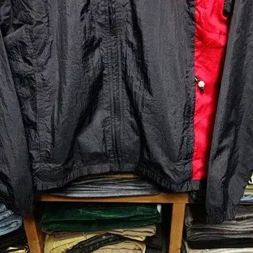 [BUNJANG] Nike Total 90 Repel Football Track Jacket Black Red L / Nike 나이키 토탈 90 리펠 풋볼 트랙 자켓 검빨 L (100)