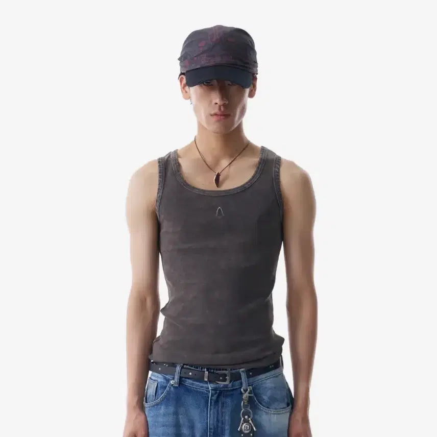 [BUNJANG] Arkham Sleeveless Top Size 02 / 아캄 나시 02 사이즈