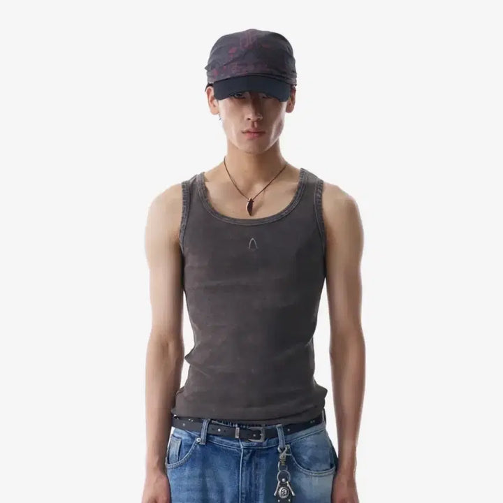 [BUNJANG] Arkham Sleeveless Top Size 02 / 아캄 나시 02 사이즈