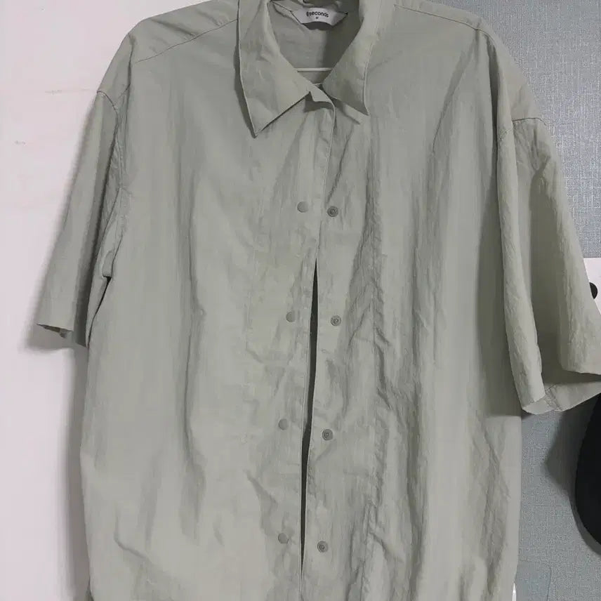 [BUNJANG] 8seconds Oversized Short-Sleeve Shirt / 에잇세컨즈 반팔 셔츠M