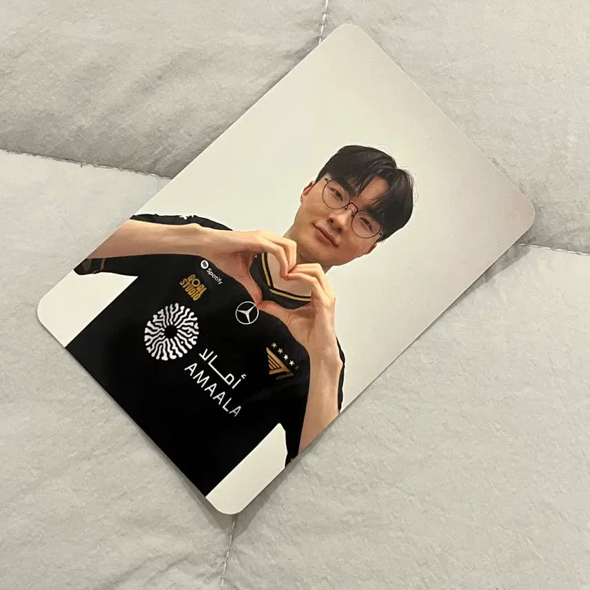 [BUNJANG] T1 Faker 2025 Worlds Uniform Photocard / T1 페이커 포토카드 2025 월즈 유니폼 티원 포카