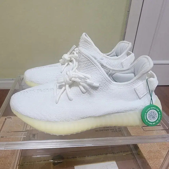 [BUNJANG] Adidas Yeezy Boost 350 V2 Cream White / 아디다스 이지부스트 350 V2 크림/화이트 275