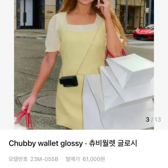 [BUNJANG] Standoil Chubby Wallet Glossy / 스탠드오일 츄비 월렛 글로시