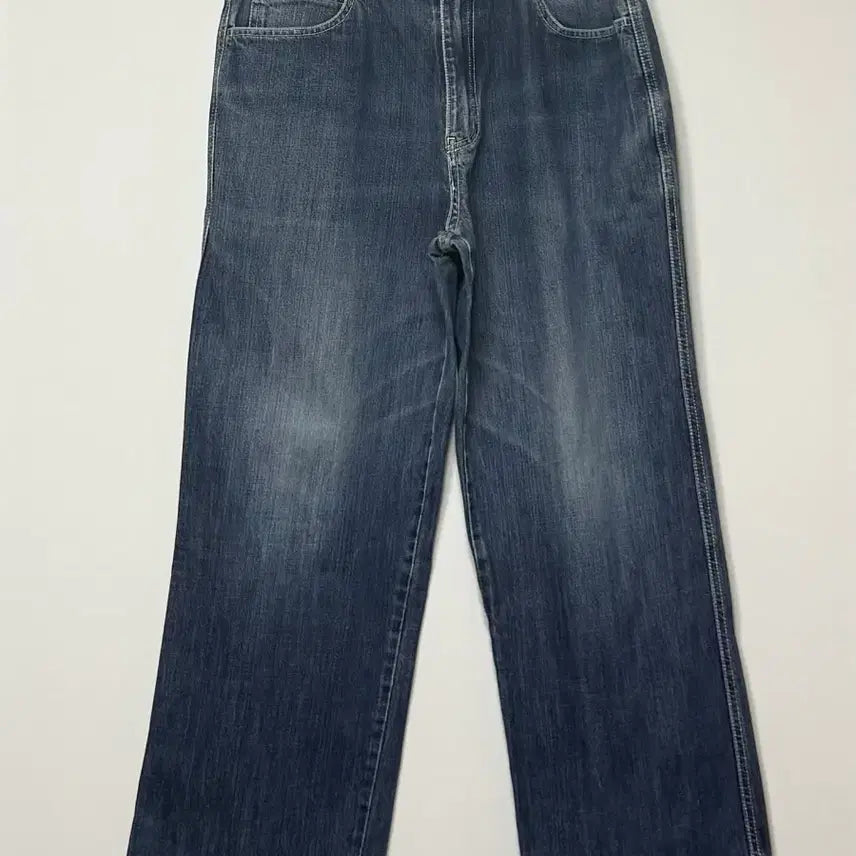 [BUNJANG] Calvin Klein Wide Denim Pants / 캘빈클라인 와이드 데님 팬츠