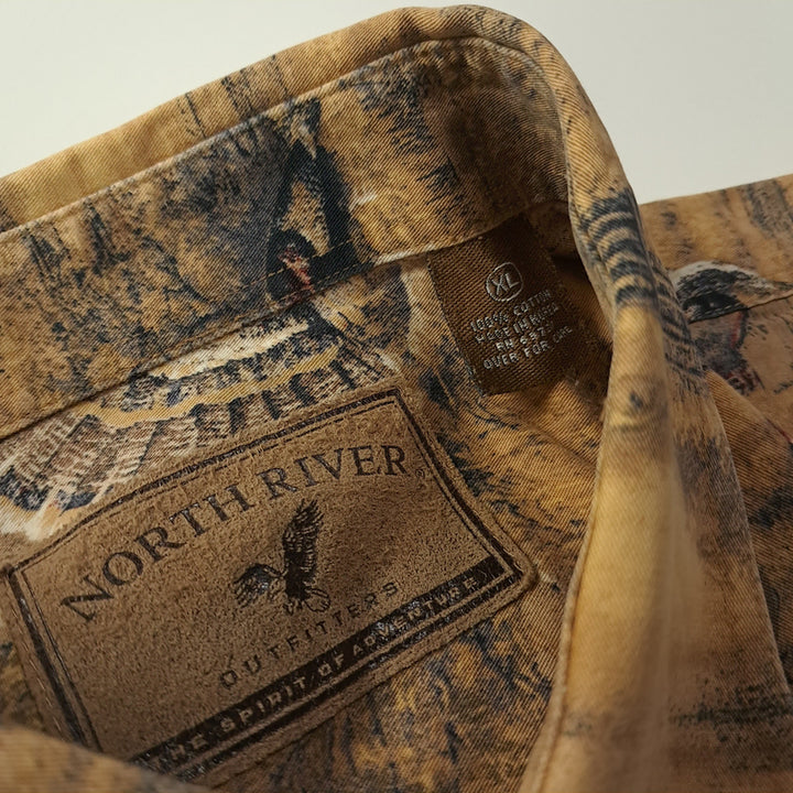 [BUNJANG] The North River 90s Korean Edition Hunting Shirt / CK661 XL 노스리버 90s 한국판 빈티지 터키 헌팅 셔츠 남방