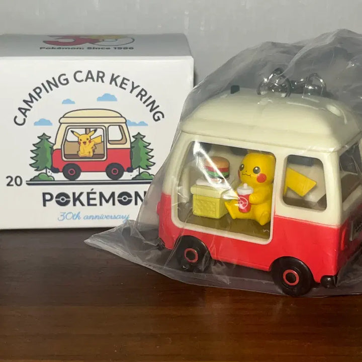 [BUNJANG] Lotteria Pokemon Camping Car Keychain Pikachu / [새상품] 롯데리아 포켓몬 캠핑카 키링 피카츄