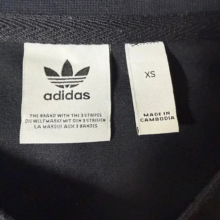 [BUNJANG] Adidas Three-Stripes Long Sleeve T-Shirt Dress Black / 아디다스 삼선 반팔 롱 원피스 블랙
