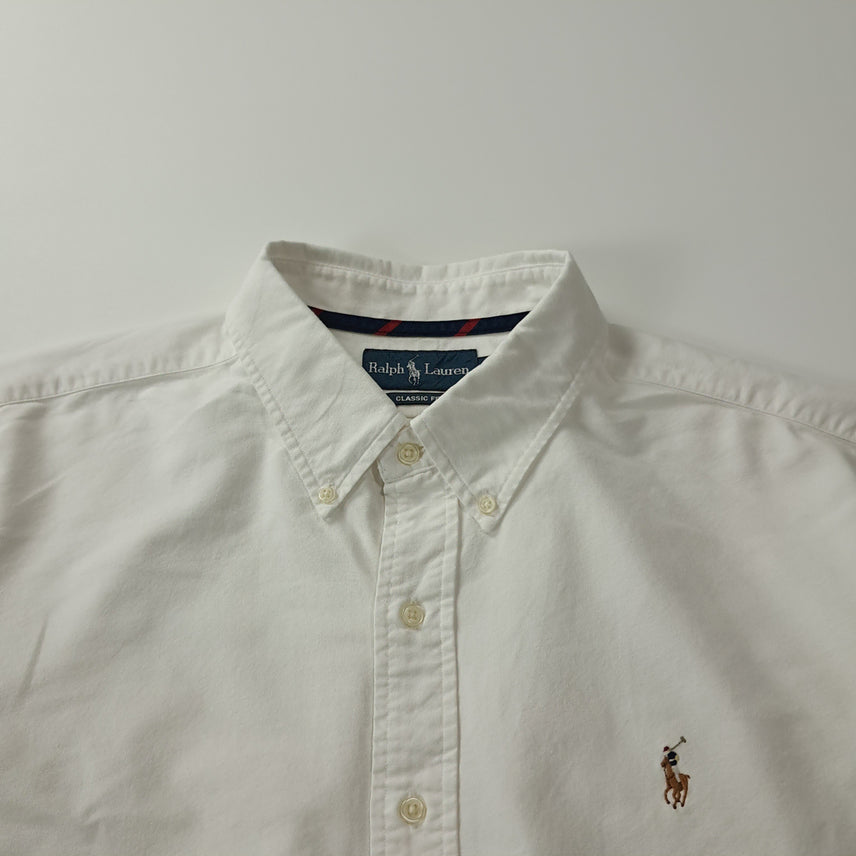 [BUNJANG] Polo Ralph Lauren Multi-Pony Oxford Shirt XXL / CK666 2XL 폴로 멀티포니 화이트 셔츠 남방