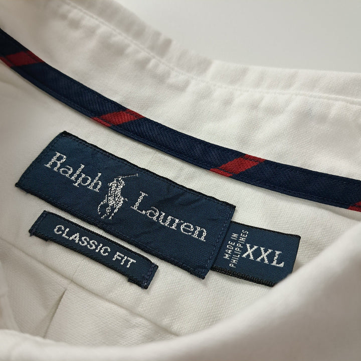 [BUNJANG] Polo Ralph Lauren Multi-Pony Oxford Shirt XXL / CK666 2XL 폴로 멀티포니 화이트 셔츠 남방