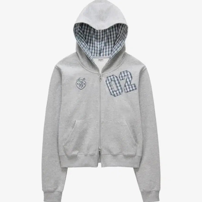 [BUNJANG] The Open Wardrobe x Yoojeong Patchwork Hoodie Zip-up / 밈더워드로브 유정 유스 패치워크 후드집업