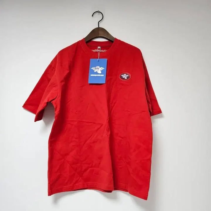 [BUNJANG] Unspoken Red Short Sleeve T-Shirt XS / 새상품) unspoken 빨간색 반팔 티셔츠 XS