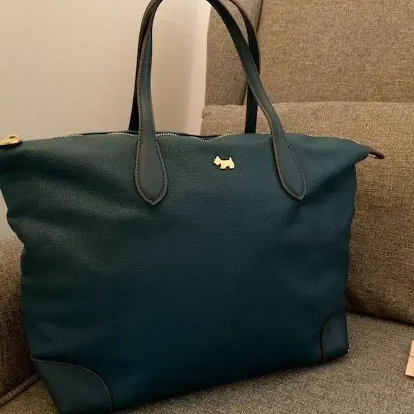 [BUNJANG] Agatha Boston Bag Emerald Leather / 아가타 보스턴백