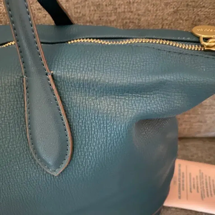 [BUNJANG] Agatha Boston Bag Emerald Leather / 아가타 보스턴백