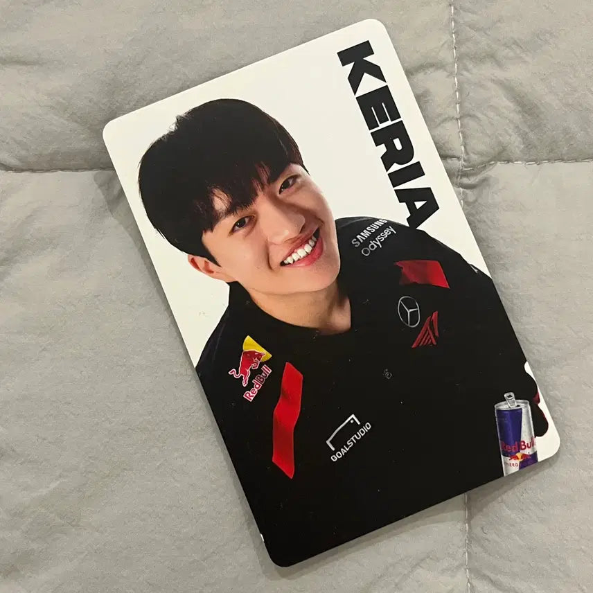 [BUNJANG] T1 Keria Red Bull Photocard / T1 케리아 레드불 포토카드 티원 포카