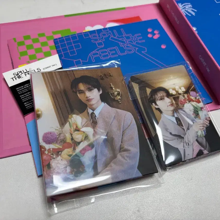 [BUNJANG] SEVENTEEN SPRAY VER. SEUNGKWAN Photocard / 세븐틴 spill the feels 준 캐럿반