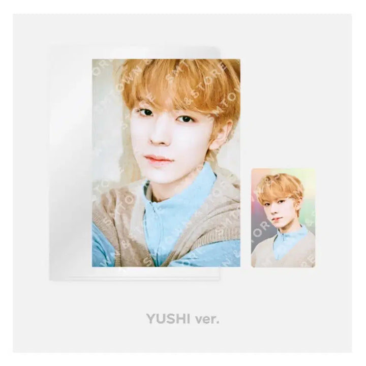 [BUNJANG] NCT WISH Yushi Hologram Photocard Postcard Set / 엔시티위시 위시 유우시 홀로그램 포카 홀카 엽서