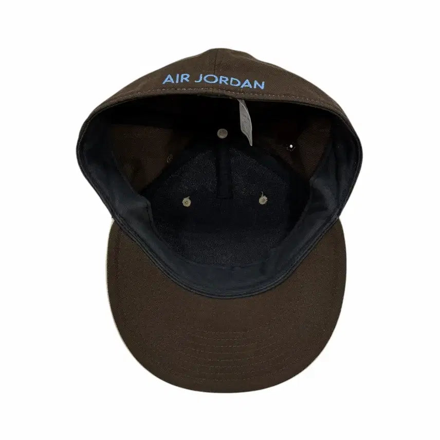 [BUNJANG] Nike Jordan Brown Check Snapback Hat / 나이키 조던 올드스쿨 Y2K 브라운 체크 스냅백 모자