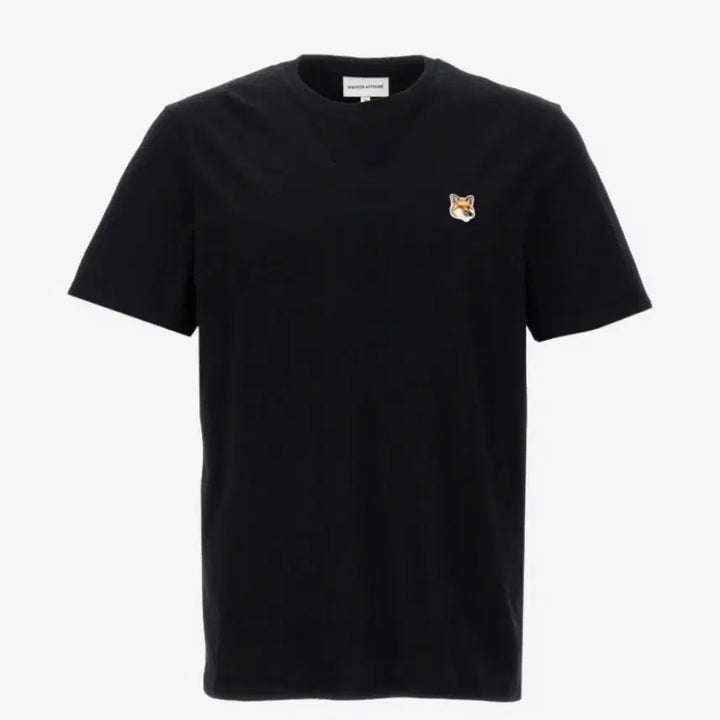 [BUNJANG] Maison Kitsuné Fox Head Short Sleeve T-Shirt (Black/White) / 정품/무료배송) 메종키츠네 폭스헤드 반팔 , 블랙 화이트
