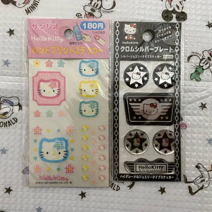 [BUNJANG] Hello Kitty Classic Sticker Set / 헬로키티 고전 스티커 세트