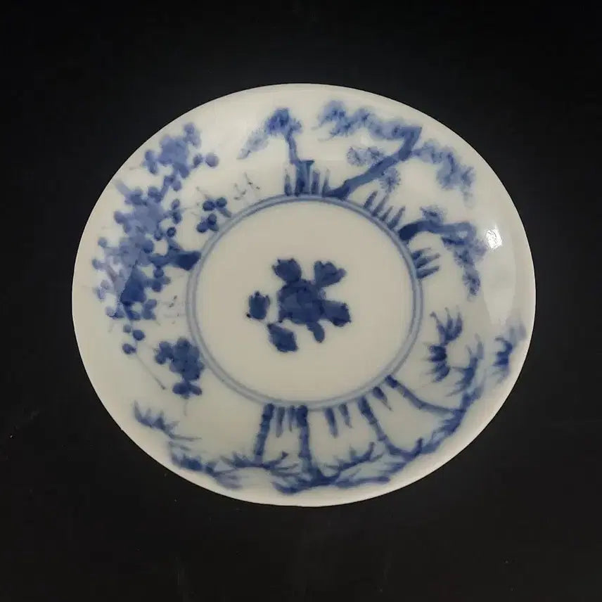 [BUNJANG] Chinese Celadon Small Table (Soban) / 고급 청화백자 소반 높이2.2cm폭10cm 중국도자기