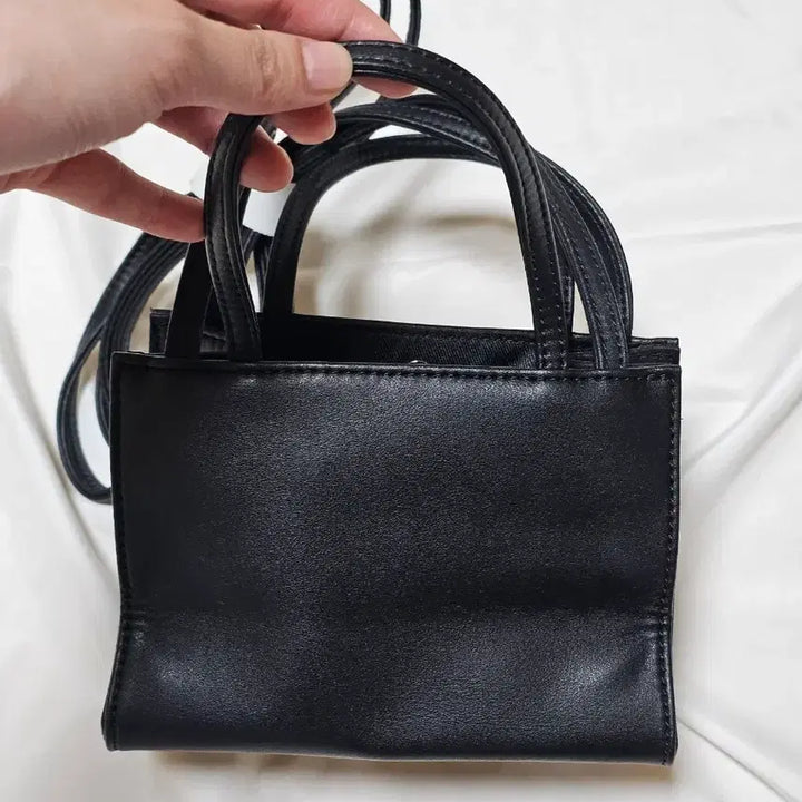 [SOLD OUT] 텔파 가방 스몰 쇼핑백 블랙