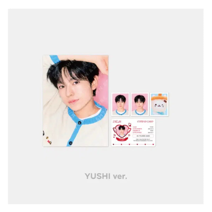 [BUNJANG] NCT WISH YUSHI Steady Popup Photocard ID Card Set / 엔시티위시 유우시 스테디 팝업 포토세트 포카 증사 아이디카드