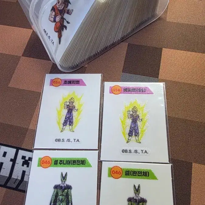 [BUNJANG] Dragon Ball Full Set Ddijseal Stickers / 드래곤볼 띠부씰 전종