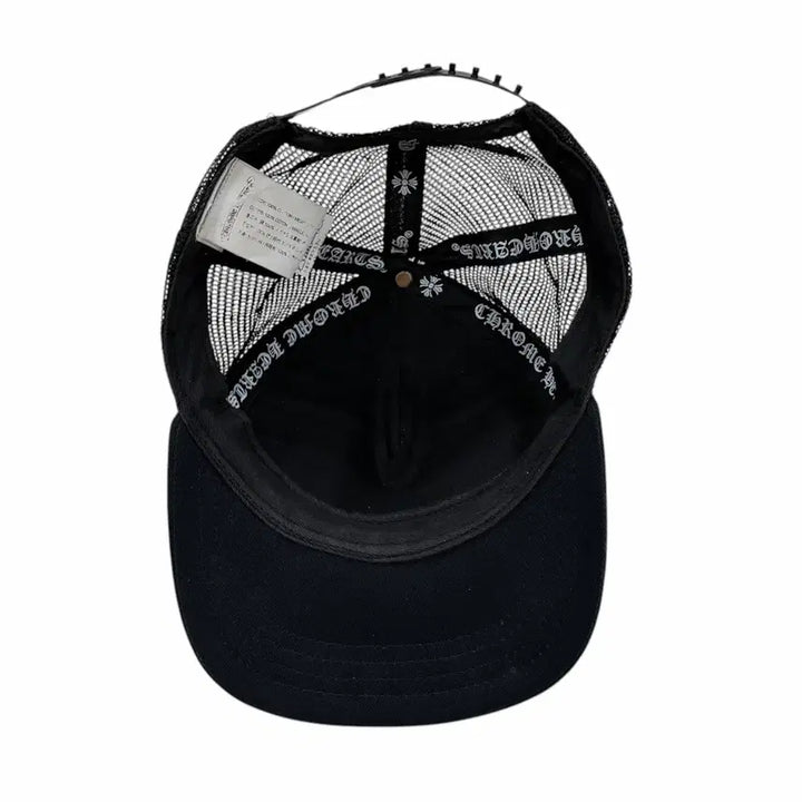 [BUNJANG] Chrome Hearts Printed Cross Trucker Hat / 크롬하츠 프린티드 크로스 트러커햇 메쉬캡 모자 블랙