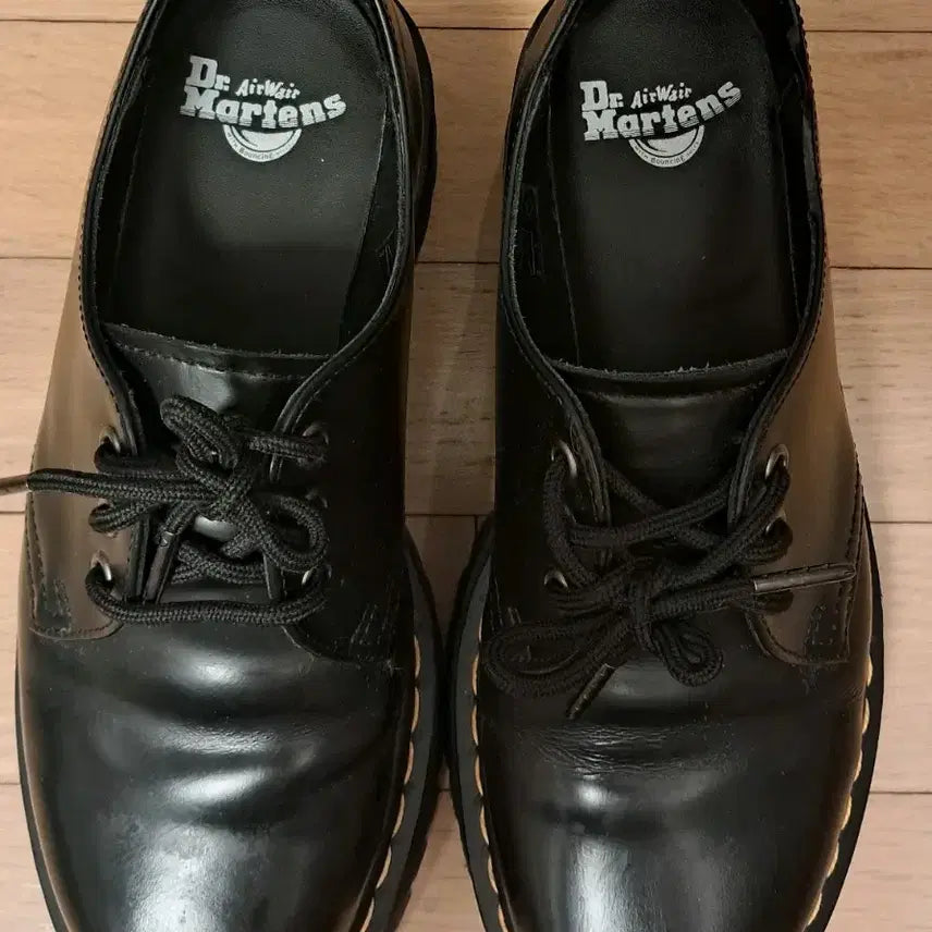 [BUNJANG] Dr. Martens 1461 Quad Polished Smooth Leather Boots 260mm / 닥터마틴 1461 쿼드 블랙 폴리시드 스무스 260mm