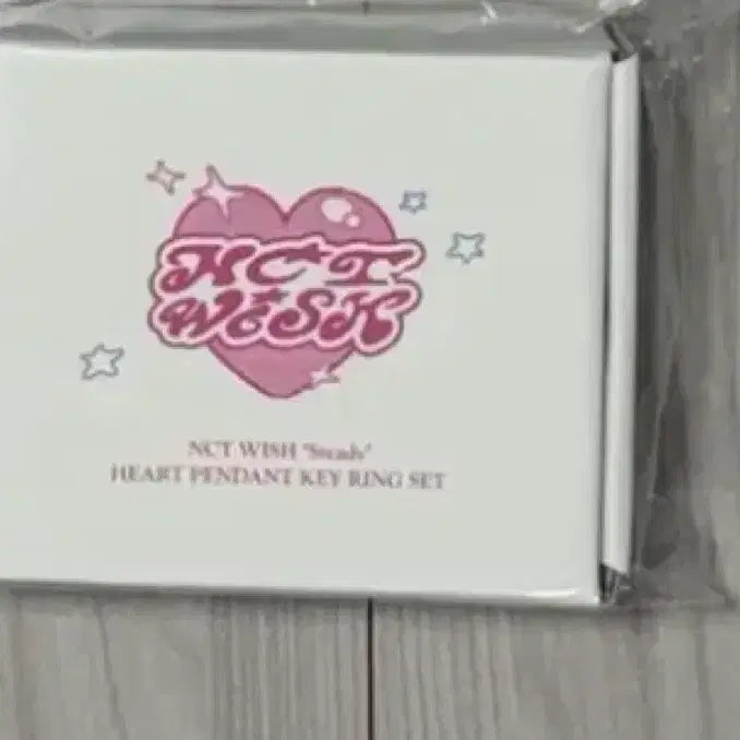 [BUNJANG] NCT WISH Steady Heart Pendant Keyring Yushi / 유우시)엔시티위시 스테디 팝업 하트 펜던트 키링 유우시