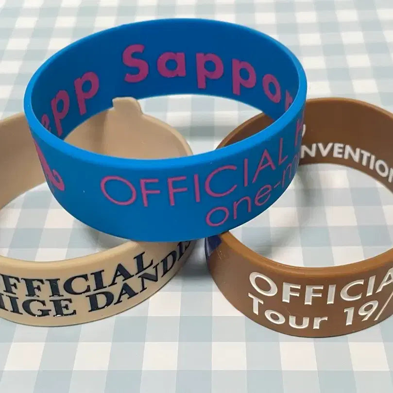 [BUNJANG] Official Hige Dandism Shocking Nuts Tour Rubber Band / 히게단 라바반 2종 세트
