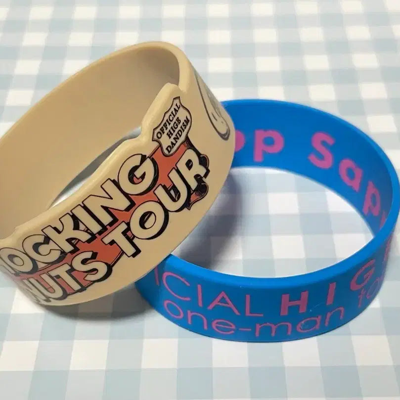 [BUNJANG] Official Hige Dandism Shocking Nuts Tour Rubber Band / 히게단 라바반 2종 세트