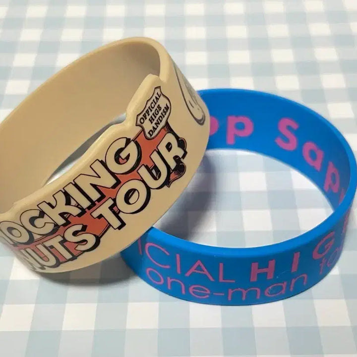 [BUNJANG] Official Hige Dandism Shocking Nuts Tour Rubber Band / 히게단 라바반 2종 세트