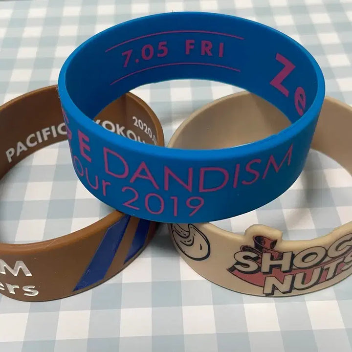 [BUNJANG] Official Hige Dandism Shocking Nuts Tour Rubber Band / 히게단 라바반 2종 세트